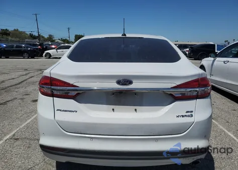 2018 Ford Fusion Se Hybrid из США, поврежденный, VIN 3FA6P0LU6JR118680